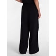 thumbnail image 4 of Avia Women's and Women's Plus Crinkle Pants with Pleated Knees, 30" Inseam, Sizes XS-4X, 4 of 6