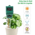 thumbnail image 6 of EASTIN Soil pH Meter 3-in-1 Soil Moisture Light pH Tester Gardening Tool Kits for Plant Care Great for Garden Lawn Farm Indoor Outdoor Use, 6 of 8