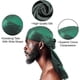 thumbnail image 3 of 4pcs Silky Durags, Silk Durag For Men Women Waves, Silk Durag Pack With 1 Wave Cap, Silky Satin Durag Extra Long Tails, 3 of 5