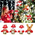 thumbnail image 1 of Adornos de Navidad Árbol de Navidad Colgantes Muñecas Campanas Personas mayores Muñecos de nieve Decoración Regalos Campanas de Navidad Colgante Wmkox8yii  gf10919, 1 of 9