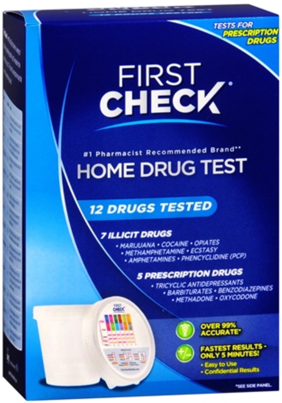 First Check Home 12 Drug Test 1 Each (Pack of 3)