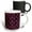 Multicolor, variant on 3drose, Royal Image of Gold Sitting Lions on a Deep Purple Background, 11oz Two-tone Green Mug