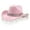Light Pink, variant on Stylish Western Cowboy Hat For Women Men With Large Round Gemstone Rhinestone Fringe Decorations Ideal Party Event Accessory BU2 One Size