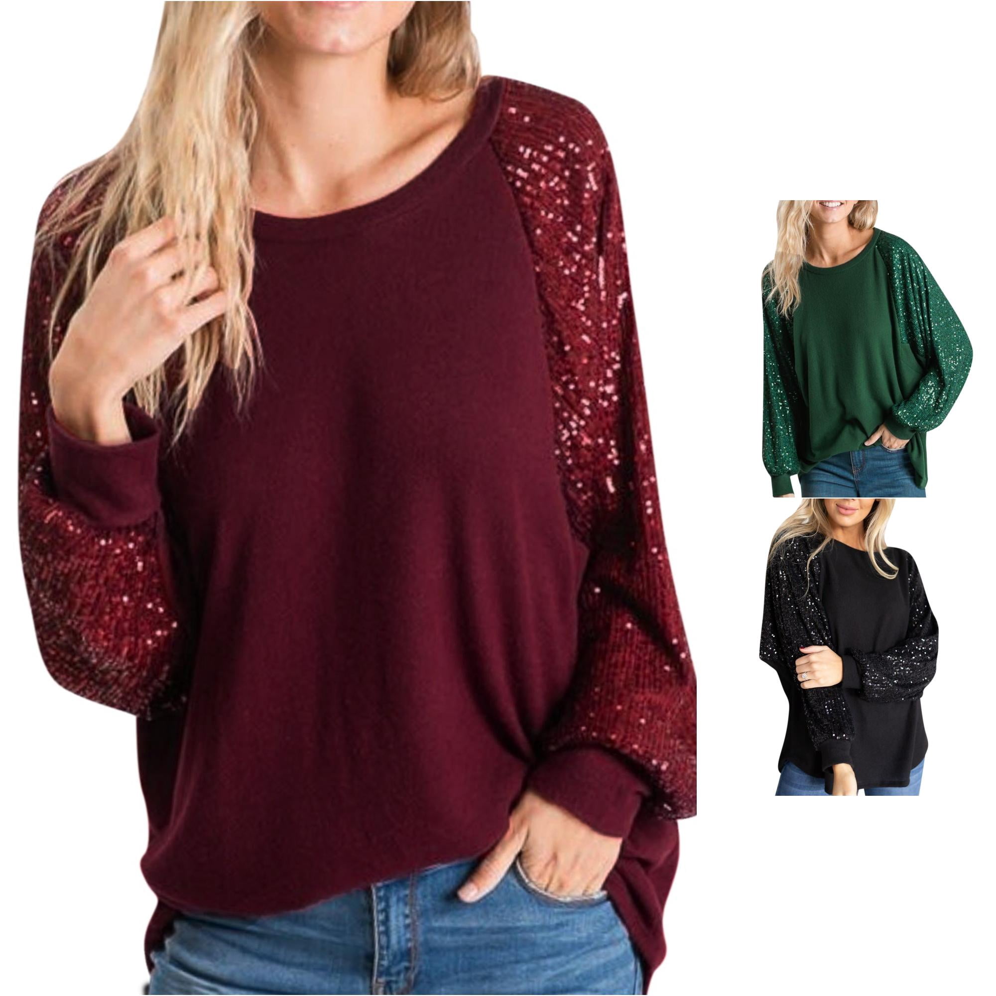 Active Tops Women Tall Long Sleeve Shirts for Women Extra Long Sleeve Fit Mom Spandex Women Long Sleeve Womens Short Sleeve Shirt Sports T Shirt for Women S Shirts Casual Long Red M