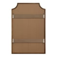 thumbnail image 4 of Renwil Sintra 36" H x 24" W Wall Mirror, Brown, 4 of 5