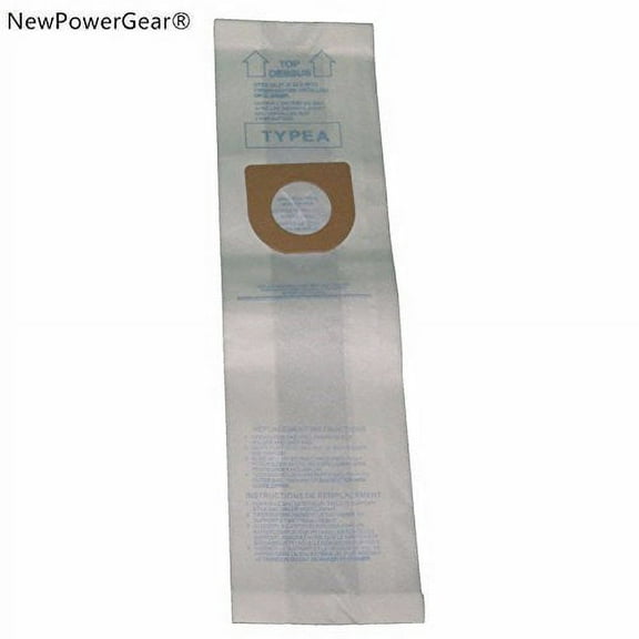 NewPowerGear Type A Vacuum Cleaner Bags H4010001A H-401001A 39-2