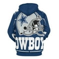 thumbnail image 3 of Football Cowboys Men's Women New Sweatshirt Hoodie Men's Plus Size Sweatshirt Hooded Sweatshirt 3d Printed Street Men's Cloth, 3 of 6