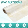 thumbnail image 4 of Uxcell Wood Grain Wallpaper Border 5" x 16.4ft Textured Frame Sticker, White Jade, 4 of 7