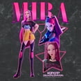 thumbnail image 2 of Juniors KPop Demon Hunters Mira Pop Idol Stars Logo Cropped T-Shirt, 2 of 4