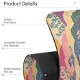 thumbnail image 4 of Yayeee Faucet Mat for Kitchen Sink 30" Diatomite Long Splash Guard Pad, Green Floral Wave, 4 of 7