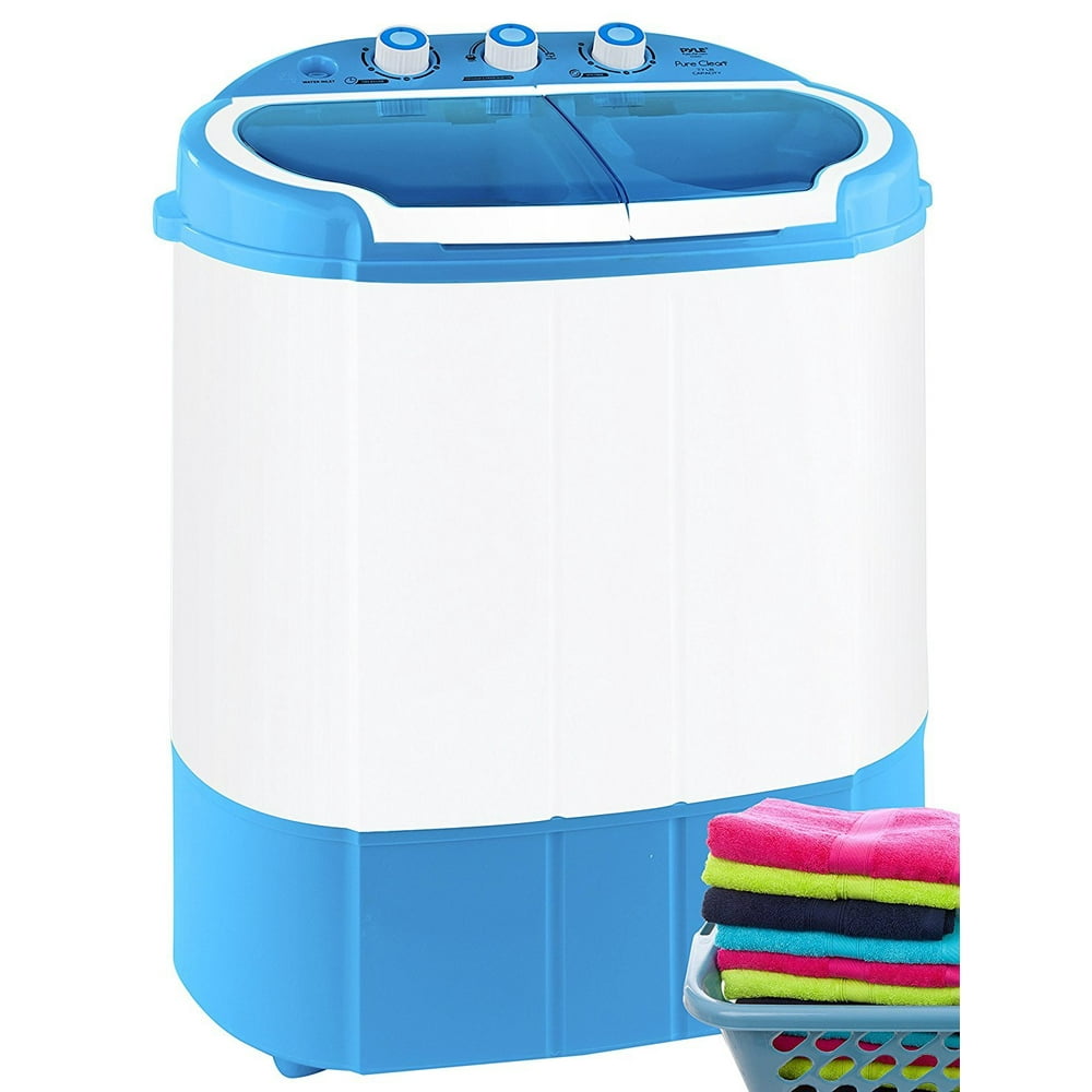 Pyle AZPUCWM22 Mini Portable Washing Machine / Spin Dryer