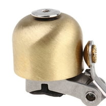 LOLIPPYY 1Pcs Loud Mountain Bike Bell in Copper and Stainless Steel for New Bikers