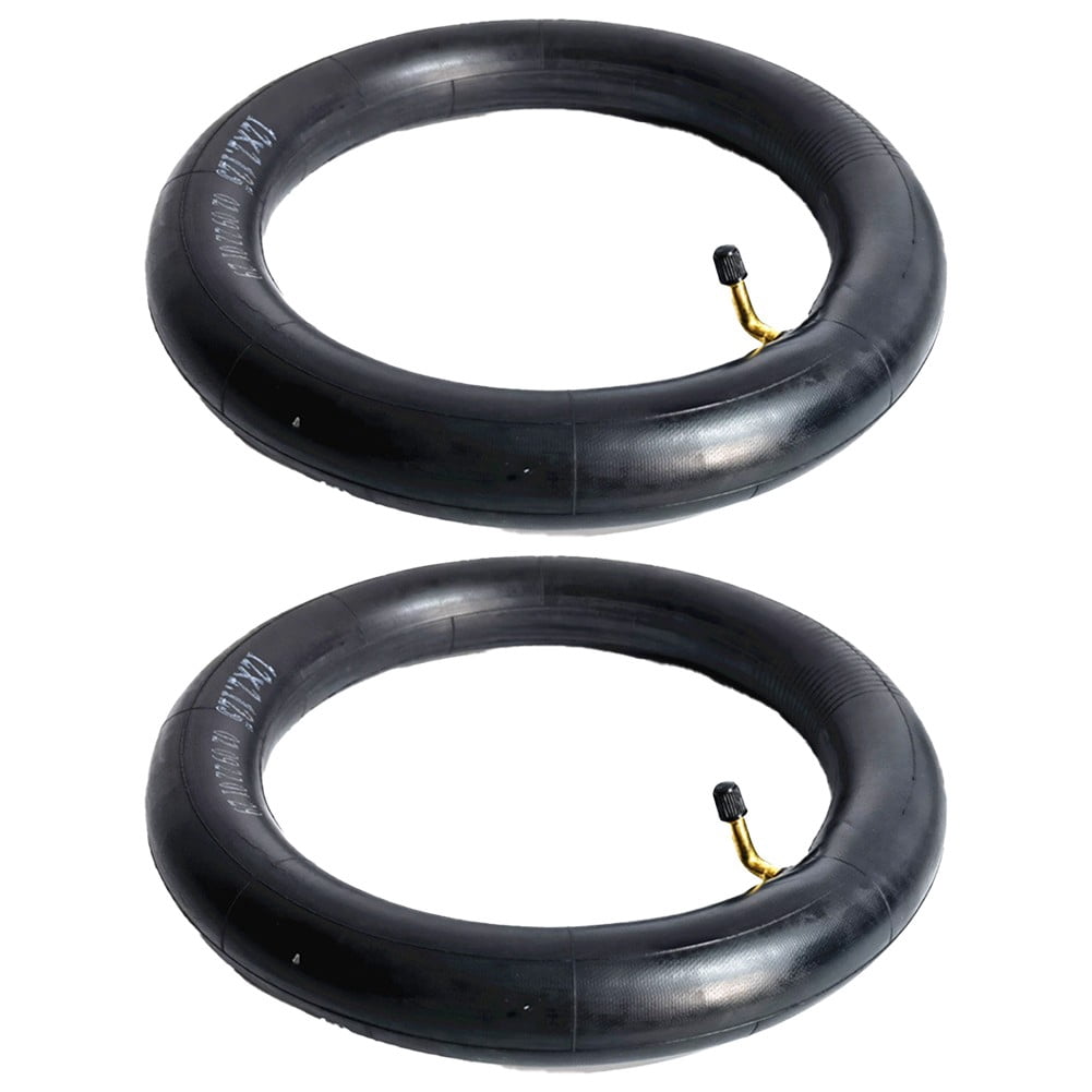 2Pcs 12Inch 12 1/2X2 1/4 Inner Tube Thickened Curved Valve For Electric Vehicle Fangkenuo