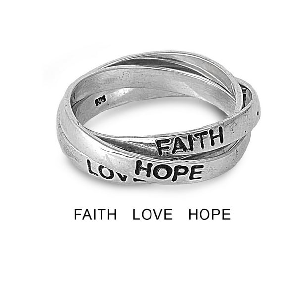 Light Of Faith Sterling Silver Ring main image 1