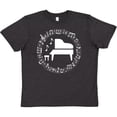 thumbnail image 3 of Inktastic Piano Student Music Teacher Gift Idea Youth T-Shirt, 3 of 5