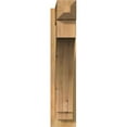 thumbnail image 2 of Ekena Millwork 6"W x 24"D x 28"H Imperial Rough Sawn Craftsman Outlooker, Western Red Cedar, 2 of 4