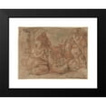 thumbnail image 2 of Gerrit Pietersz. Sweelink 14x12 Black Modern Framed Museum Art Print Titled - The Adoration of the Shepherds (1599), 2 of 5