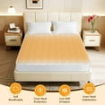 thumbnail image 2 of Vccoem Heated Mattress Pad Full Size, Electric Bed Warmer with 9 Heat Settings & 4 Timer Options, Machine Washable, White, 2 of 10