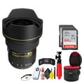 thumbnail image 1 of Nikon AF-S NIKKOR 14-24mm F/2.8G Objectif ED Ensemble (Modèle INTL) avec (2)64 Go Carte SD, 1 of 3