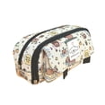 thumbnail image 5 of Capybara Dog Cat Trousse à Crayons Portable en Toile Grande Capacité Pochette de Rangement Multifonctionnelle Cadeau Étudiant B, 5 of 5