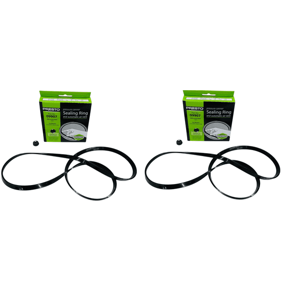 2 Pk, Presto Pressure Cooker Sealing Ring Gasket 09907