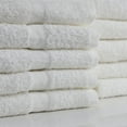 thumbnail image 6 of Dependability 12-Piece Utility Hand Towel Set, White - Commercial Quality and Bleach Safe, 6 of 6
