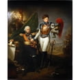 thumbnail image 2 of Antoine-Jean Gros 15x18 Black Ornate Wood Framed Double Matted Museum Art Print Titled - Lariboisiere General Says Goodbye to His Son on the Eve of the Battle of Borodino (7-9-1812) (18, 2 of 5