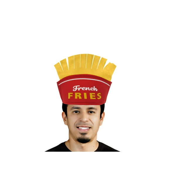 Adult Oversized Silly Hamburger Cheeseburger Novelty Burger Hat Food Costume Accessory