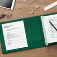 thumbnail image 5 of 2" Staples Heavy-Duty View Binders with D-Rings Green 976063, 5 of 7