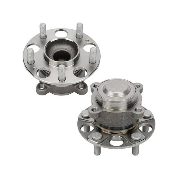 Rear Wheel Bearing Hub Assembly Set of 2 - Compatible with 2013 - 2015, 2018 - 2020 Honda Accord 2014 2019