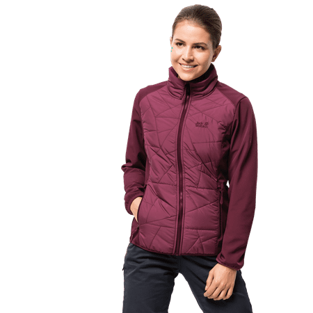 Women's Hybrid Jack Jacket Grassland Wolfskin 54Rc3qALj