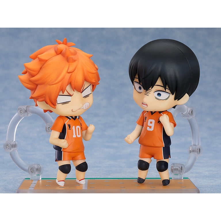 QAHEART 4PCS Haikyuu!! Anime Look Up Figures - Cake Toppers & Desk Decor (Kageyama, Oikawa & More)