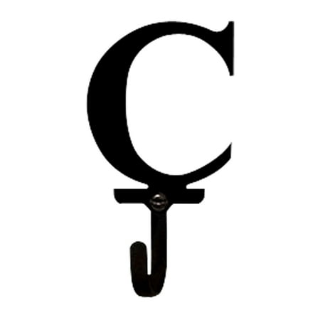 

Home Indoor Modern Decorative Black Letter C - Wall Hook Small