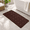 Chocolate-28" x 14" (Rectangular), variant on Foldable Non Slip Silicon Bath Mat Bathtub No Suction Cups For Textured Tub And Reglazed (chocolate 28-inch X 14-inch)