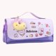 thumbnail image 5 of Estuche Estuche para lápices Kawaii, estuche grande para bolígrafos de papelería escolar coreana (morado Donut), 5 of 5