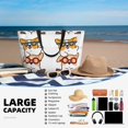 thumbnail image 5 of Honeii Corgi Dog2 for Tote Bag with Adjustable Strap,Beach Bag, Waterproof Sandproof Beach Tote Bag, Large Capacity Foldable Beach Bags, 5 of 7