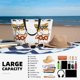 thumbnail image 5 of Fotbe Corgi Dog2 Bolsa de Viaje para Playa - Resistente al Agua, Bolsa Tote de Gran Capacidad y Ligera con 7 Bolsillos para Mujeres y Hombres, 5 of 7