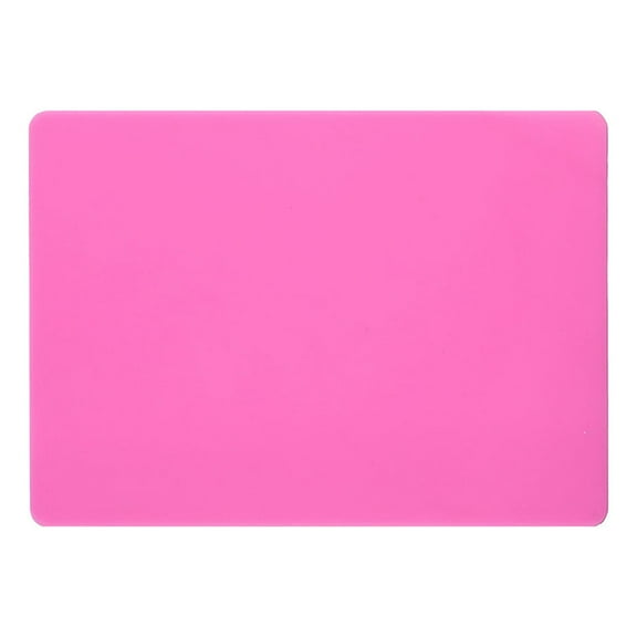 Silicone Board Is Used For Craft And Jewelry Casting Mold Pads, High-Quality Silicone Placemats, Multi-Purpose Pads, Non Stick, Anti Slip, Heat-Resistant Pink S Mold making silicone