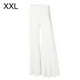 thumbnail image 3 of Jumpingount Pantalones Pantalones de yoga de cintura alta Pantalones de mujer de pierna ancha Pantalones deportivos Ropa alta Prendas para la parte inferior del cuerpo Blanco XXL, 3 of 4