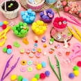 thumbnail image 3 of Miguan 309pcs Easter Sensory Bin Filler Fine Motor Toys for Sorting Counting, 3 of 7