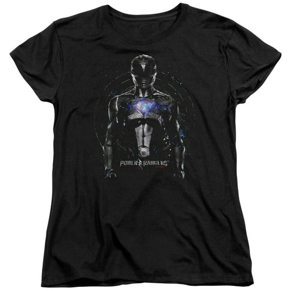 Power Rangers Black Ranger Women's T-Shirt Black