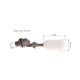 thumbnail image 3 of Paquete de 4 válvulas de flotador de agua JINMJMXG 3/4 pulgadas con brazo ajustable para tanque de agua, 3 of 5