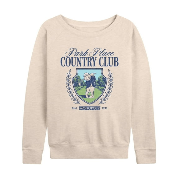 Monopoly - Country Club - Women's French Terry Long Sleeve Shirt