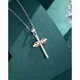 thumbnail image 6 of The cross necklace is a birthday gift for the granddaughter/daughter, Christmas, religion, and Christianity, 6 of 6