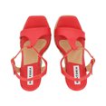 thumbnail image 4 of Sandalia De Plataforma Con Yute Para Mujer Color Rojo Platonia  CLEOPATRA-01-ROJO, 4 of 8