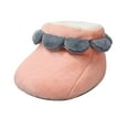 thumbnail image 2 of Calentador de pies con calefacción eléctrica, bota calentadora de pies, zapato cómodo calentador de pies, zapato cálido de invierno para apartamento , Rosa Sunnimix Funda para calentador de pies., 2 of 8