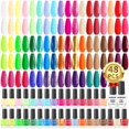 thumbnail image 1 of Set de esmaltes de uñas Morovan Fingernail, 48 unidades, de secado rápido, para mujer, 1 of 8