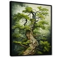 thumbnail image 2 of Designart "Enchanting Redwood Forest II" Tree Redwood Floater Framed Canvas Art Print, 2 of 5