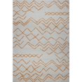 thumbnail image 1 of Ladole Rugs Grey Orange Indoor Solid Plain Shag Soft Area Rug Mat Carpet Runner for Living Bed room Entry way Patio Small Medium Large Non Slip Skid Size 3x5. 4x6, 5 x 8, 7 x 10, 9 by 12, 11 feet ft, 1 of 4