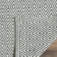 thumbnail image 2 of SAFAVIEH Montauk Terrence Geometric Diamond Cotton Area Rug, Ivory/Grey, 9' x 12', 2 of 2